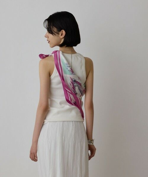 GRACE CONTINENTAL / グレースコンチネンタル バンダナ・スカーフ | スーヴェニールプリントスカーフ | 詳細10