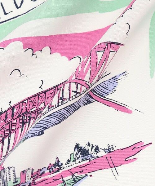 GRACE CONTINENTAL / グレースコンチネンタル バンダナ・スカーフ | スーヴェニールプリントスカーフ | 詳細3