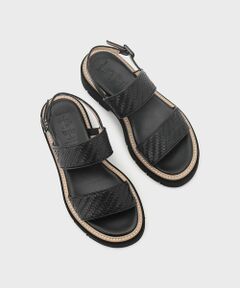 グレースコンチネンタル カットワークサンダル 38 美品 GRACE CONTINENTAL（グレースコンチネンタル） WOMEN サンダル