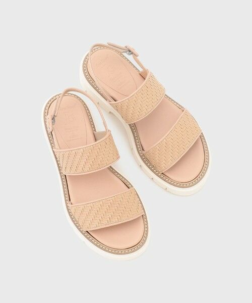 GRACE CONTINENTAL/グレースコンチネンタル LUCA GROSSIメッシュサンダル ベージュ 37 GRACE CONTINENTAL/グレースコンチネンタル LUCA GROSSIメッシュサンダル ベージュ 37