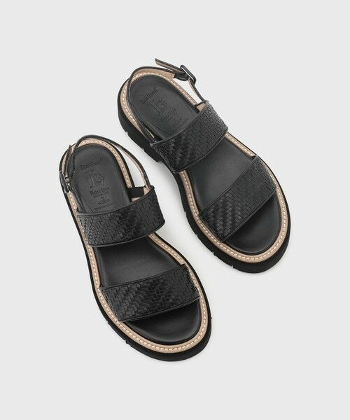 GRACE CONTINENTAL/グレースコンチネンタル LUCA GROSSIメッシュサンダル ブラック 38 GRACE CONTINENTAL/グレースコンチネンタル LUCA GROSSIメッシュサンダル ブラック 38