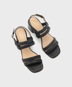 GRACE CONTINENTAL / グレースコンチネンタル サンダル | LUCA GROSSI ラインパフヒール