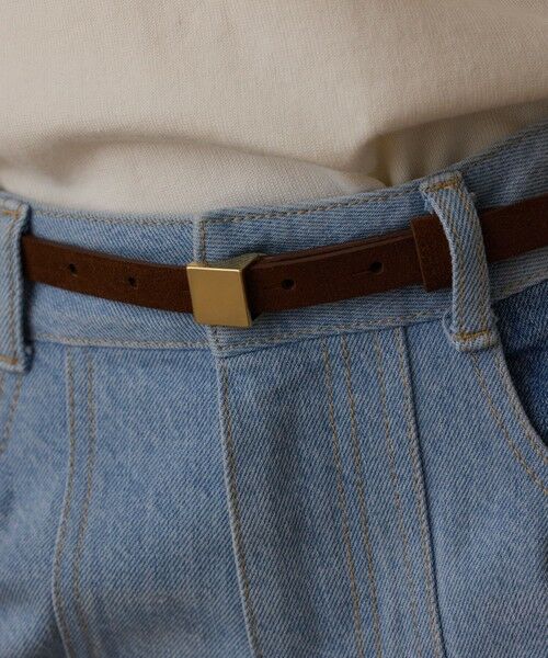 GRACE CONTINENTAL / グレースコンチネンタル ベルト・サスペンダー | LEFIJE スウエードベルト | 詳細2