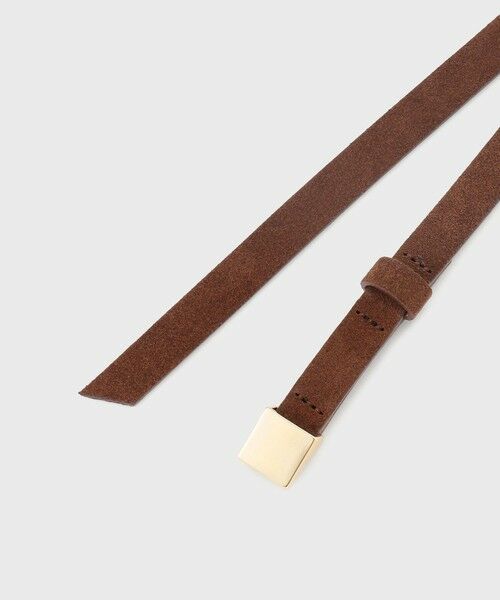 GRACE CONTINENTAL / グレースコンチネンタル ベルト・サスペンダー | LEFIJE スウエードベルト | 詳細3