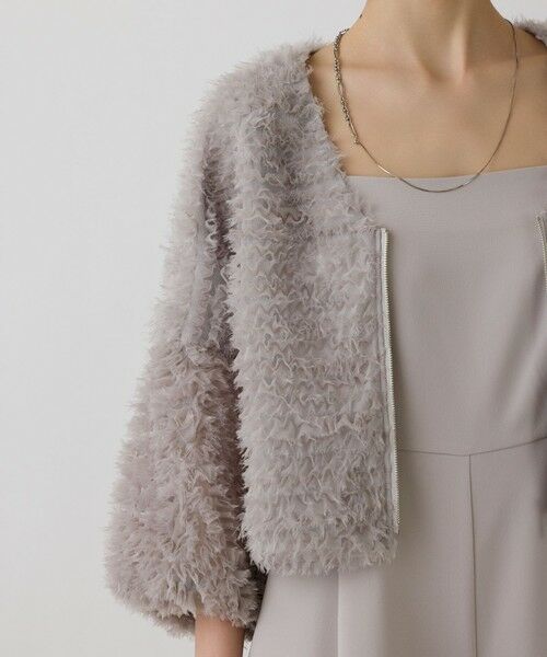 GRACE CONTINENTAL / グレースコンチネンタル ブルゾン | フラワーチュール刺繍ブルゾン | 詳細5