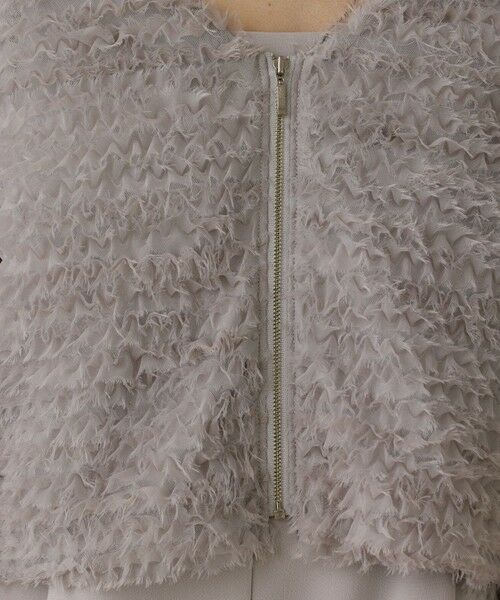GRACE CONTINENTAL / グレースコンチネンタル ブルゾン | フラワーチュール刺繍ブルゾン | 詳細6