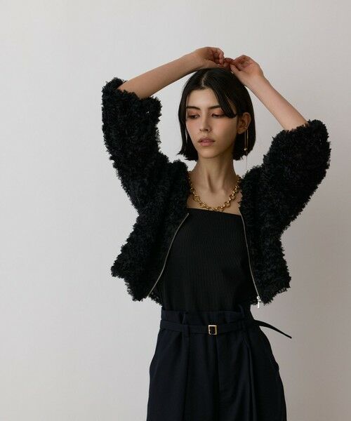 GRACE CONTINENTAL / グレースコンチネンタル ブルゾン | フラワーチュール刺繍ブルゾン | 詳細15