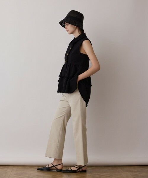 GRACE CONTINENTAL / グレースコンチネンタル シャツ・ブラウス | ツイードフリンジジレ | 詳細17