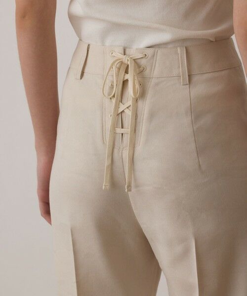 GRACE CONTINENTAL / グレースコンチネンタル その他パンツ | リネンサテンフレアパンツ | 詳細8