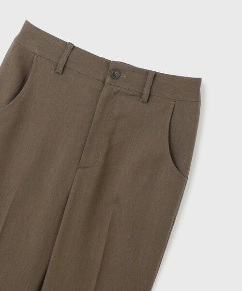 GRACE CONTINENTAL / グレースコンチネンタル その他パンツ | リネンサテンフレアパンツ | 詳細16