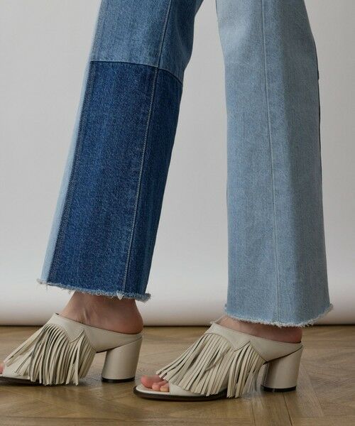 GRACE CONTINENTAL / グレースコンチネンタル デニムパンツ | パッチワークデニムパンツ | 詳細4