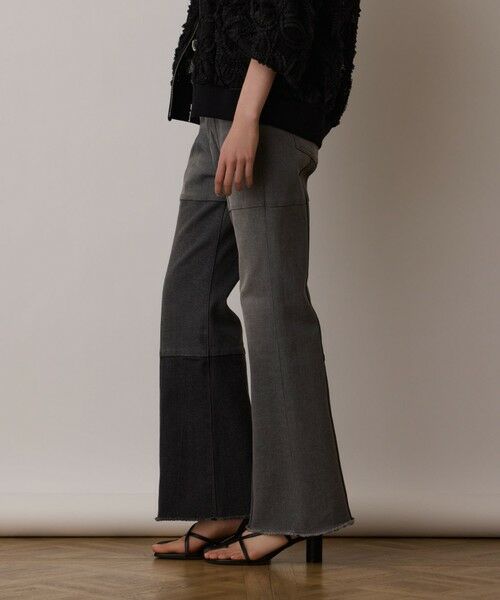 GRACE CONTINENTAL / グレースコンチネンタル デニムパンツ | パッチワークデニムパンツ | 詳細11