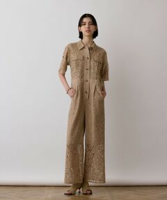 GRACE CONTINENTAL / グレースコンチネンタル サロペット・オールインワン | コードレースジャンプスーツ