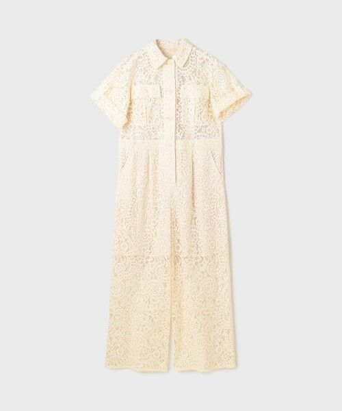 GRACE CONTINENTAL / グレースコンチネンタル サロペット・オールインワン | コードレースジャンプスーツ | 詳細14