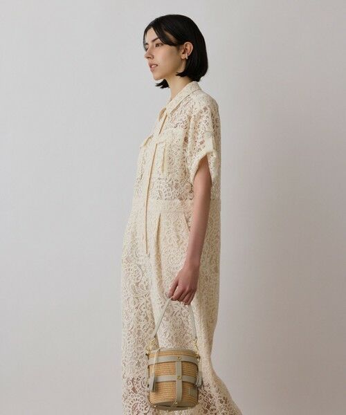 【GRACE CONTINENTAL】 ニット オールインワン ベージュ trim_ofgrc_item6aa5666eea9911e