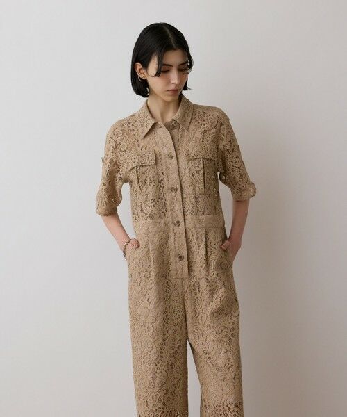 GRACE CONTINENTAL / グレースコンチネンタル サロペット・オールインワン | コードレースジャンプスーツ | 詳細17