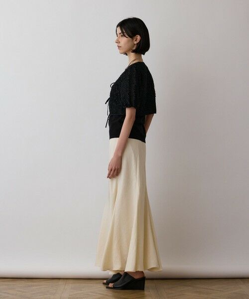 GRACE CONTINENTAL / グレースコンチネンタル ミニ・ひざ丈スカート | シルキーマーメイドスカート | 詳細2