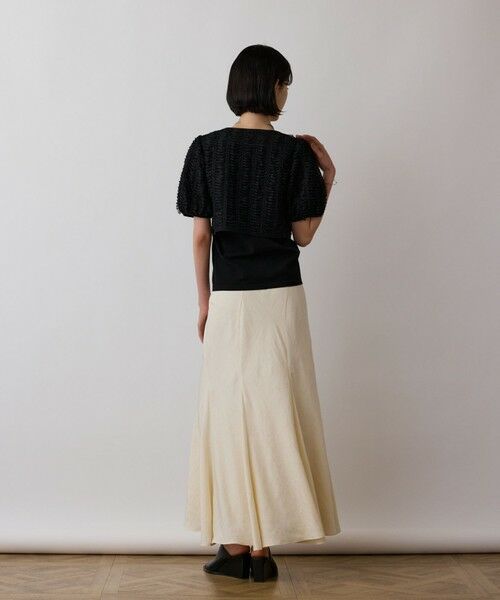 GRACE CONTINENTAL / グレースコンチネンタル ミニ・ひざ丈スカート | シルキーマーメイドスカート | 詳細3