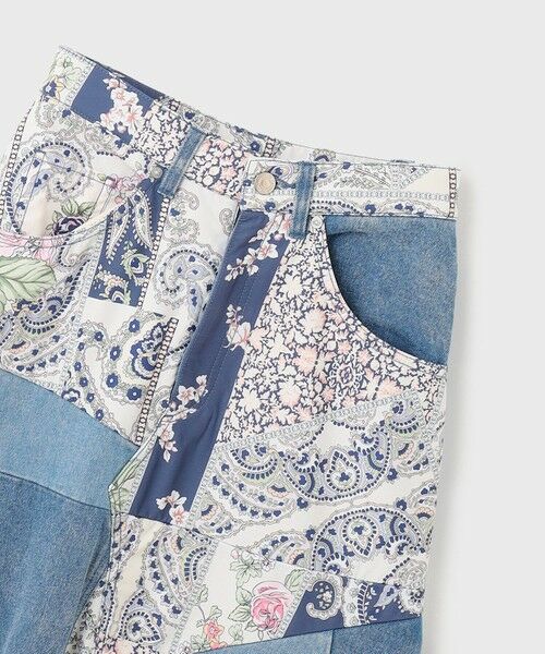 GRACE CONTINENTAL / グレースコンチネンタル デニムスカート | スカーフコンビデニムスカート | 詳細16