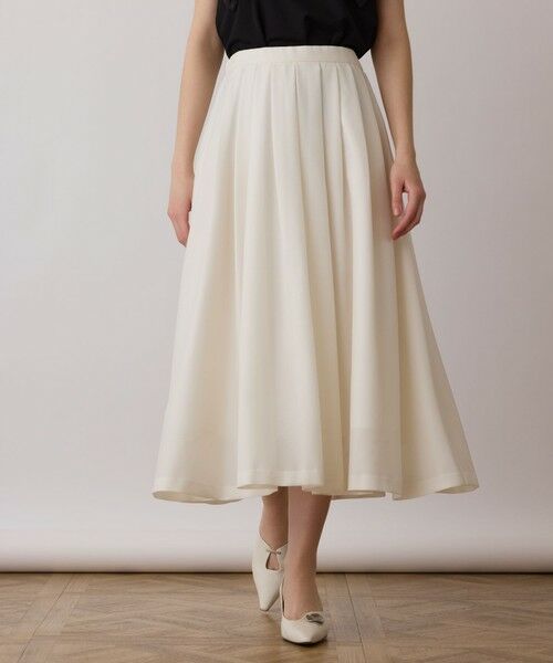 GRACE CONTINENTAL / グレースコンチネンタル ミニ・ひざ丈スカート | シアーメッシュスカート | 詳細4