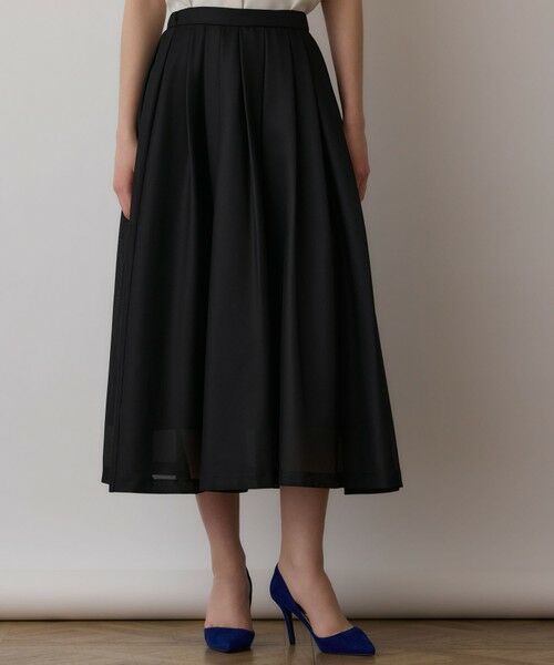 GRACE CONTINENTAL / グレースコンチネンタル ミニ・ひざ丈スカート | シアーメッシュスカート | 詳細12