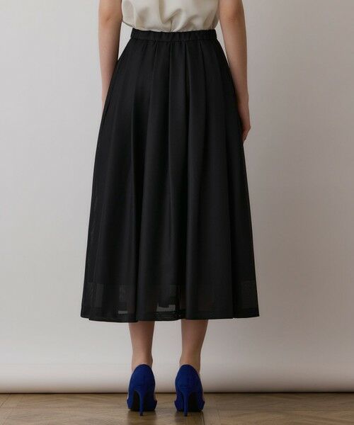 GRACE CONTINENTAL / グレースコンチネンタル ミニ・ひざ丈スカート | シアーメッシュスカート | 詳細13