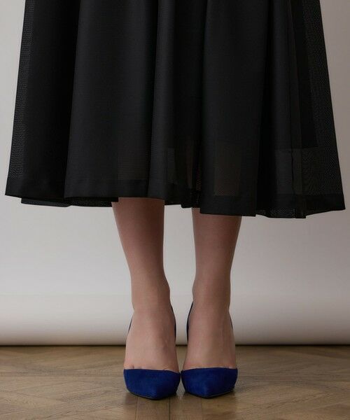 GRACE CONTINENTAL / グレースコンチネンタル ミニ・ひざ丈スカート | シアーメッシュスカート | 詳細15