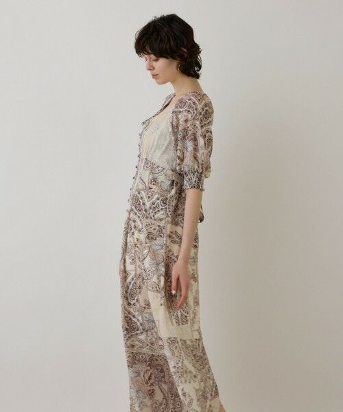 GRACE CONTINENTAL / グレースコンチネンタル ロング・マキシ丈ワンピース | スカーフプリントドレス | 詳細6