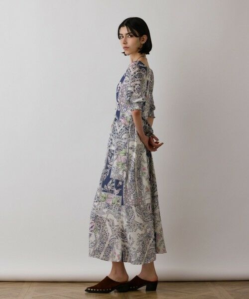 GRACE CONTINENTAL / グレースコンチネンタル ロング・マキシ丈ワンピース | スカーフプリントドレス | 詳細8