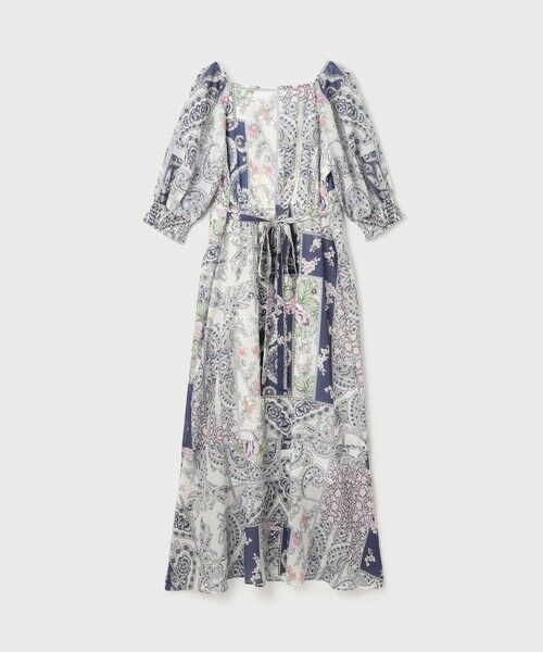 GRACE CONTINENTAL / グレースコンチネンタル ロング・マキシ丈ワンピース | スカーフプリントドレス | 詳細17