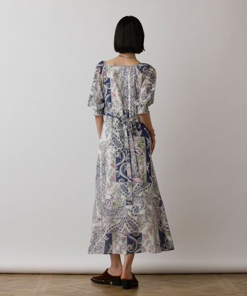 GRACE CONTINENTAL / グレースコンチネンタル ロング・マキシ丈ワンピース | スカーフプリントドレス | 詳細9