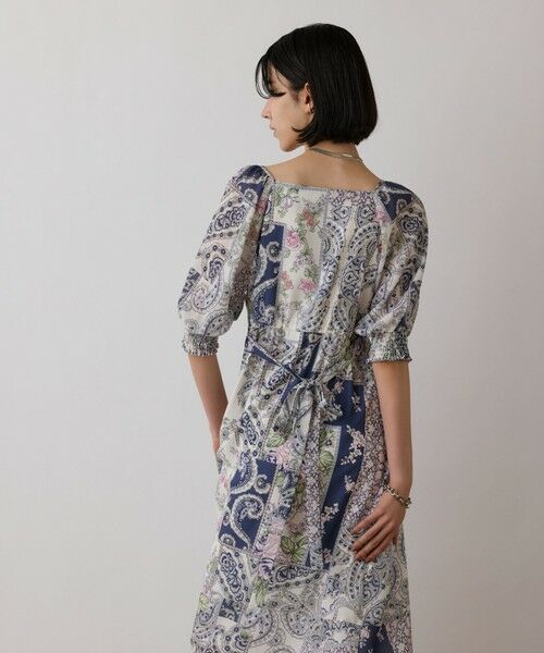GRACE CONTINENTAL / グレースコンチネンタル ロング・マキシ丈ワンピース | スカーフプリントドレス | 詳細11