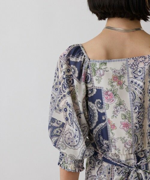 GRACE CONTINENTAL / グレースコンチネンタル ロング・マキシ丈ワンピース | スカーフプリントドレス | 詳細15