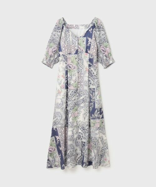 GRACE CONTINENTAL / グレースコンチネンタル ロング・マキシ丈ワンピース | スカーフプリントドレス | 詳細16