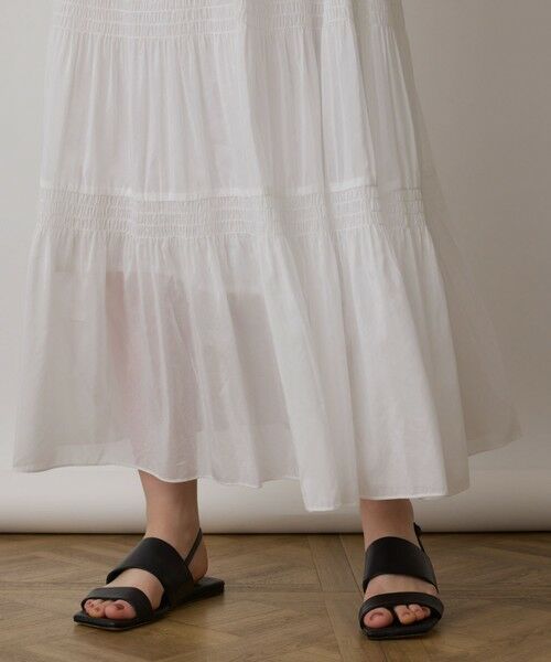 GRACE CONTINENTAL / グレースコンチネンタル ロング・マキシ丈ワンピース | ティアードマキシカフタンワンピース | 詳細9