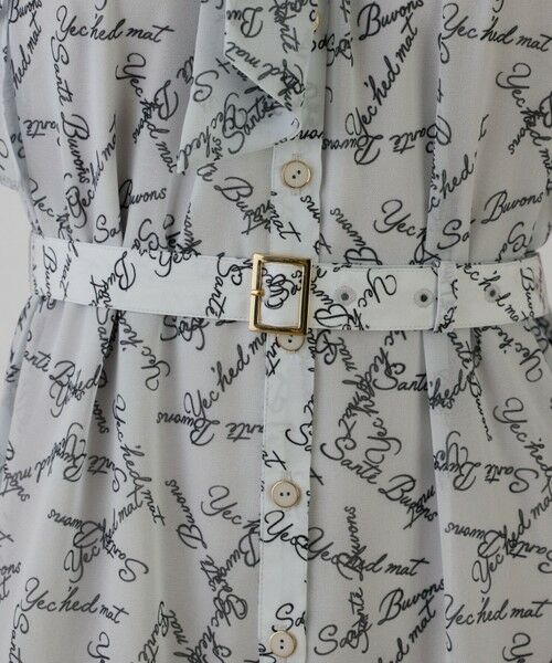 GRACE CONTINENTAL / グレースコンチネンタル ロング・マキシ丈ワンピース | ボウタイプリーツプリントワンピース | 詳細11