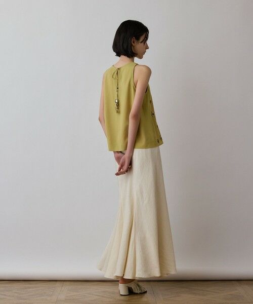 GRACE CONTINENTAL / グレースコンチネンタル その他トップス | ビジューノースリーブトップ | 詳細2