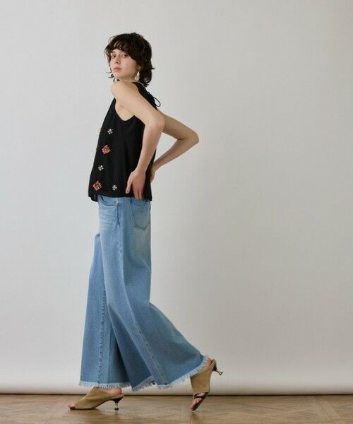 GRACE CONTINENTAL / グレースコンチネンタル その他トップス | ビジューノースリーブトップ | 詳細10