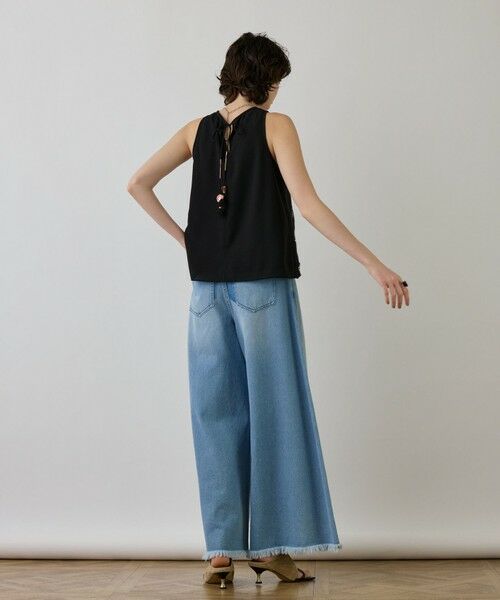 GRACE CONTINENTAL / グレースコンチネンタル その他トップス | ビジューノースリーブトップ | 詳細11