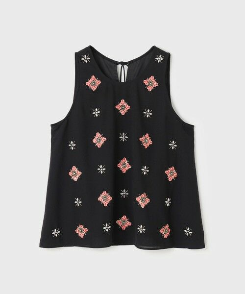 GRACE CONTINENTAL / グレースコンチネンタル その他トップス | ビジューノースリーブトップ | 詳細14