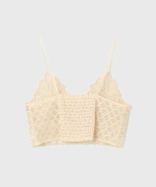 GRACE CONTINENTAL / グレースコンチネンタル シャツ・ブラウス | レースキャミ付カフタンブラウス | 詳細11