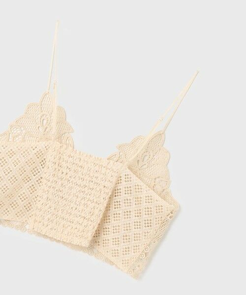 GRACE CONTINENTAL / グレースコンチネンタル シャツ・ブラウス | レースキャミ付カフタンブラウス | 詳細12