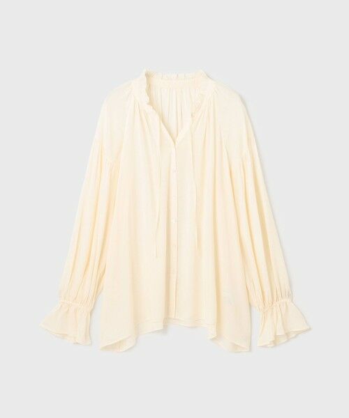 GRACE CONTINENTAL / グレースコンチネンタル シャツ・ブラウス | レースキャミ付カフタンブラウス | 詳細7