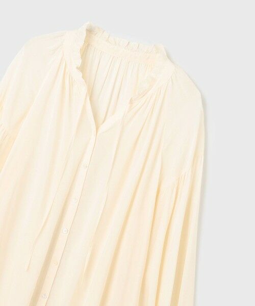 GRACE CONTINENTAL / グレースコンチネンタル シャツ・ブラウス | レースキャミ付カフタンブラウス | 詳細9