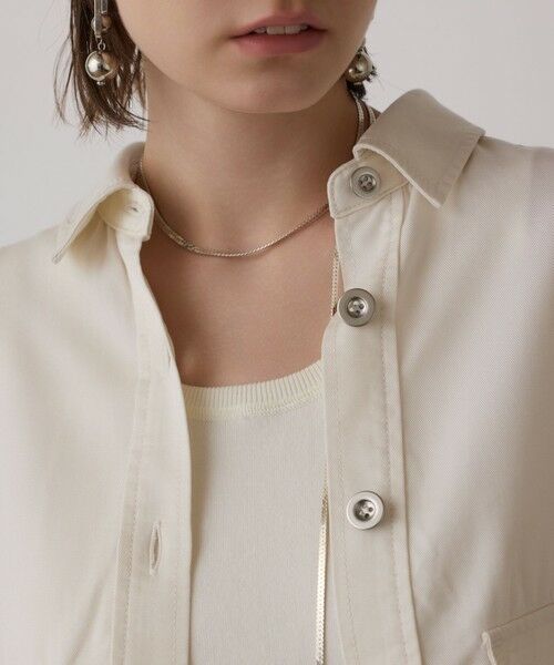 GRACE CONTINENTAL / グレースコンチネンタル シャツ・ブラウス | ハーフスリーブルーズシャツ | 詳細2