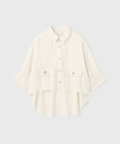 GRACE CONTINENTAL / グレースコンチネンタル シャツ・ブラウス | ハーフスリーブルーズシャツ | 詳細9