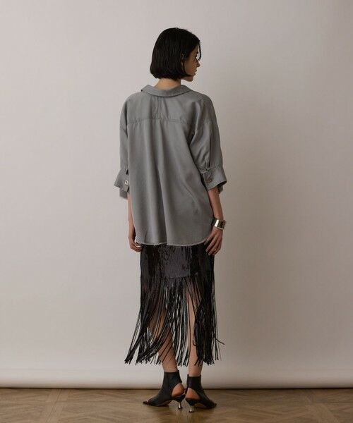 GRACE CONTINENTAL / グレースコンチネンタル シャツ・ブラウス | ハーフスリーブルーズシャツ | 詳細13