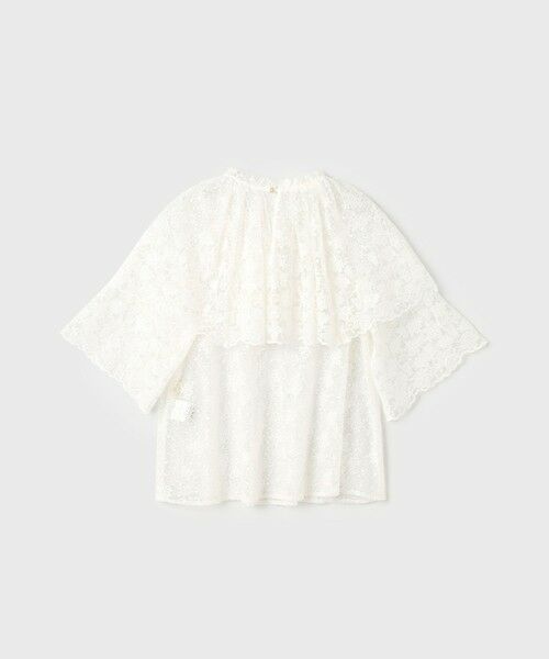 GRACE CONTINENTAL / グレースコンチネンタル シャツ・ブラウス | レースケープブラウス | 詳細10