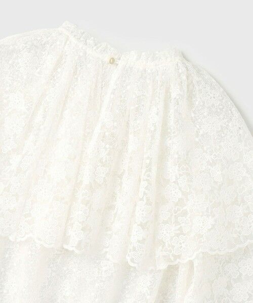 GRACE CONTINENTAL / グレースコンチネンタル シャツ・ブラウス | レースケープブラウス | 詳細11