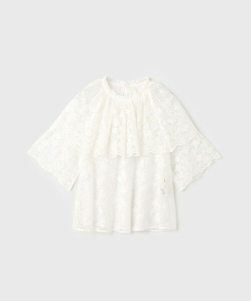 GRACE CONTINENTAL / グレースコンチネンタル シャツ・ブラウス | レースケープブラウス | 詳細9